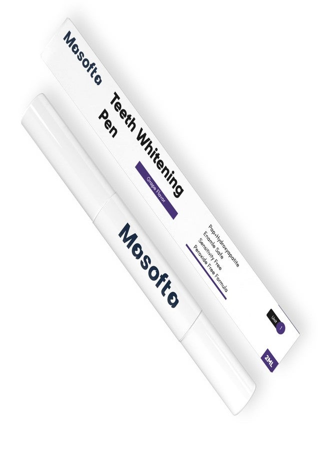 Masofta Teeth Whitening Pen For Removing Yellow and Dark Stains With PAP+, Peroxide & Sensitivity Free - 2ML - Image 1